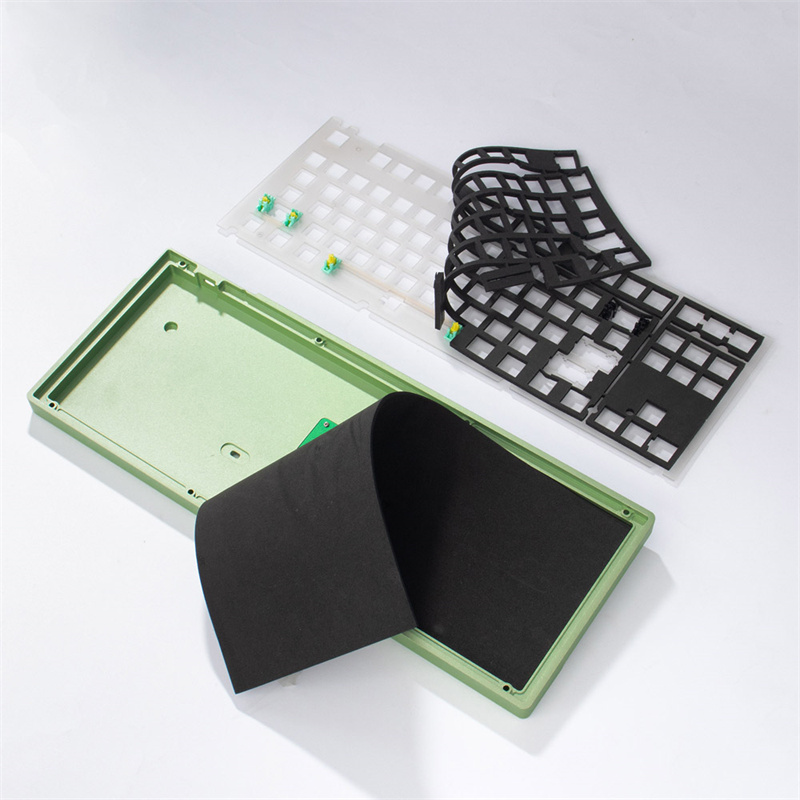 Gaming Keyboard No Noise - Mechanical Keyboard PORON Bottom Cotton Sandwich