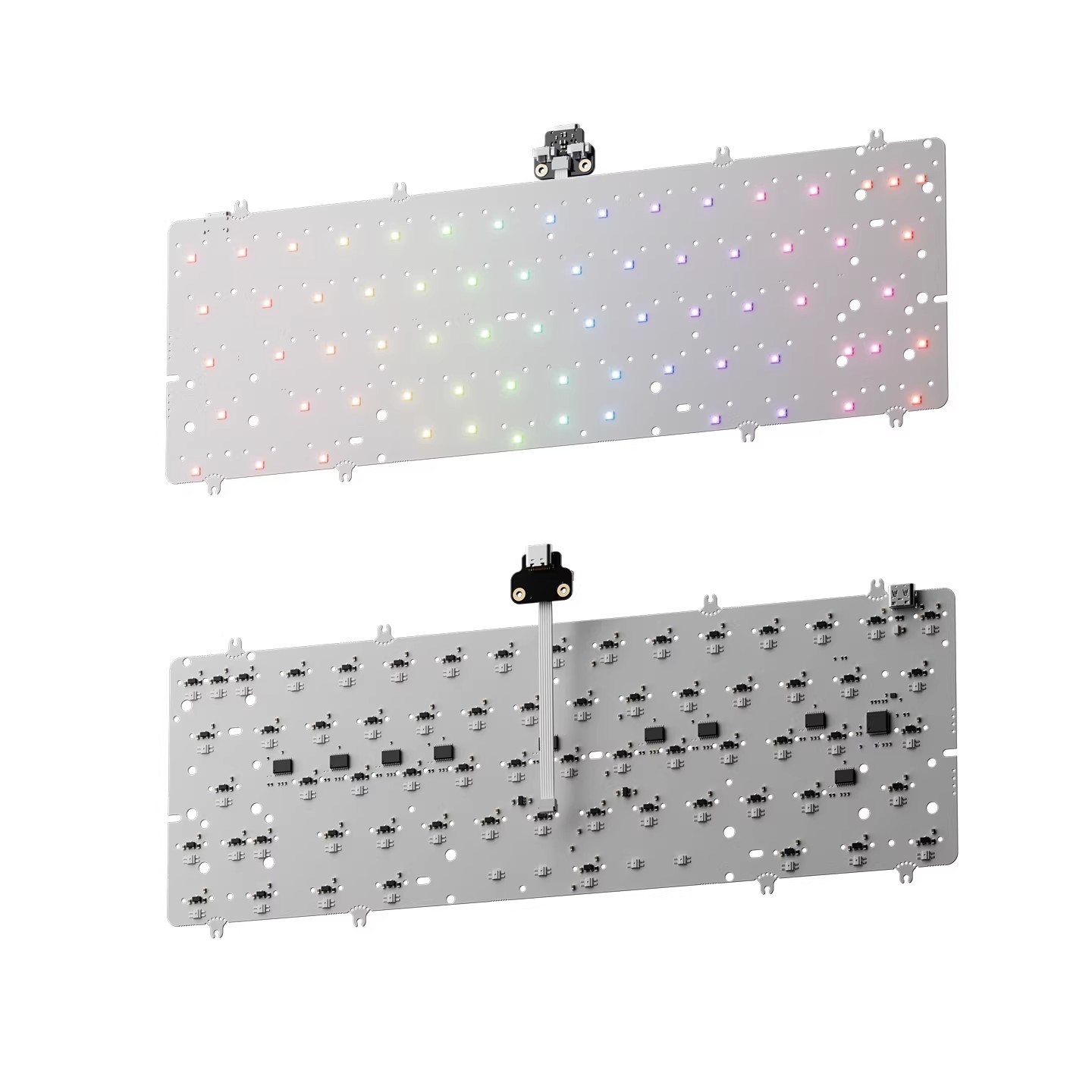 Hot Swap Pcb - Magnetic Switch Keyboard PCB Wired/Wireless Welding/Hot-swappable