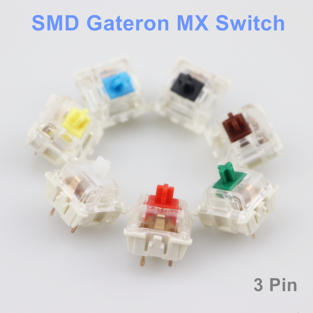 Keyboard Gaming Blue Switch - Gateron SMD Switches black red brown