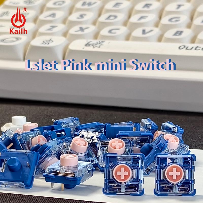 Gaming Keyboard That Is Quiet - Kailh Pink Silent Island MINI Low