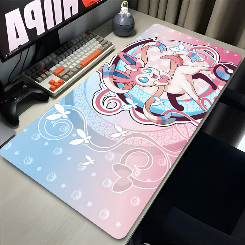 Gaming Keyboard High Ground - Large Pink Cute Mousepad XXL Gaming