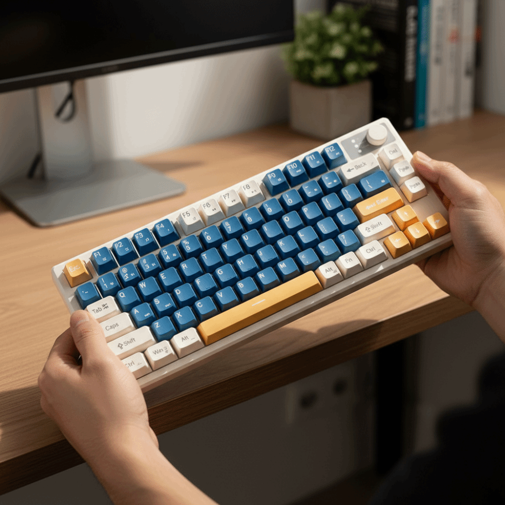 Gaming Keyboard That Is Quiet - Wired Connection Gaming Mechanical Keyboard Compact