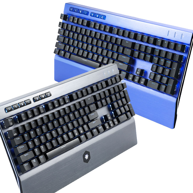 Keyboard Gaming Blue Switch - HEXGEARS GK739 Hot Swappable design Keyboard