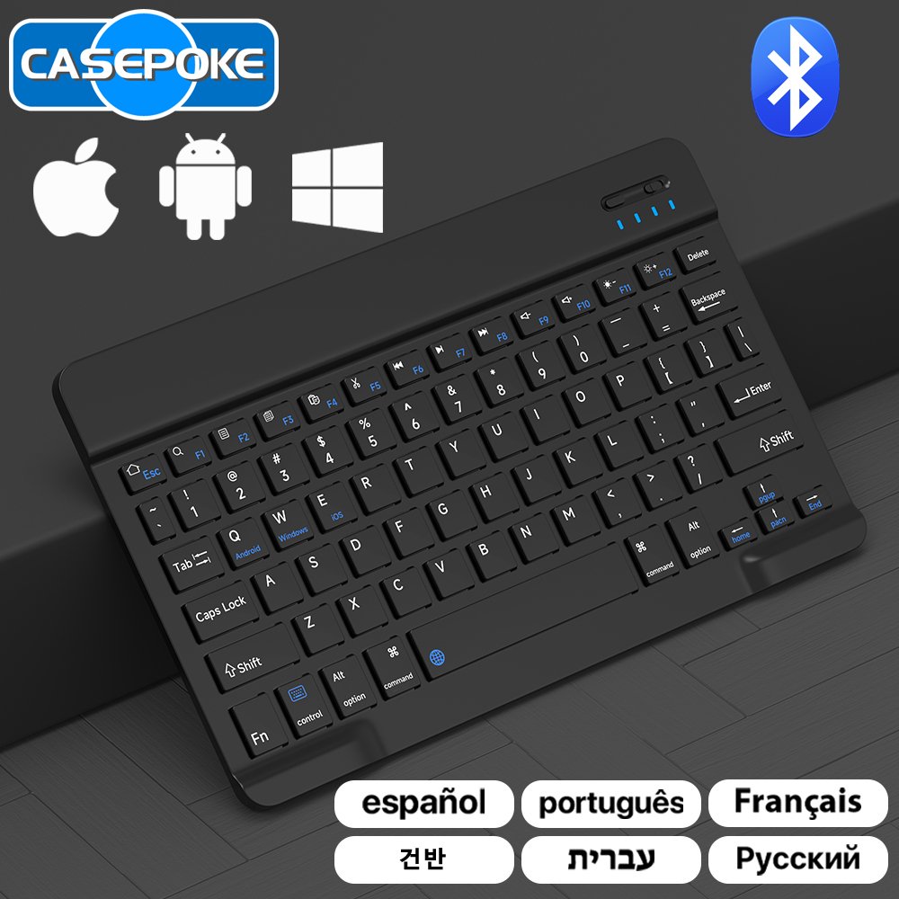 Gaming Keyboard And Mouse Wireless - CASEPOKE For iPad Xiaomi Samsung Huawei