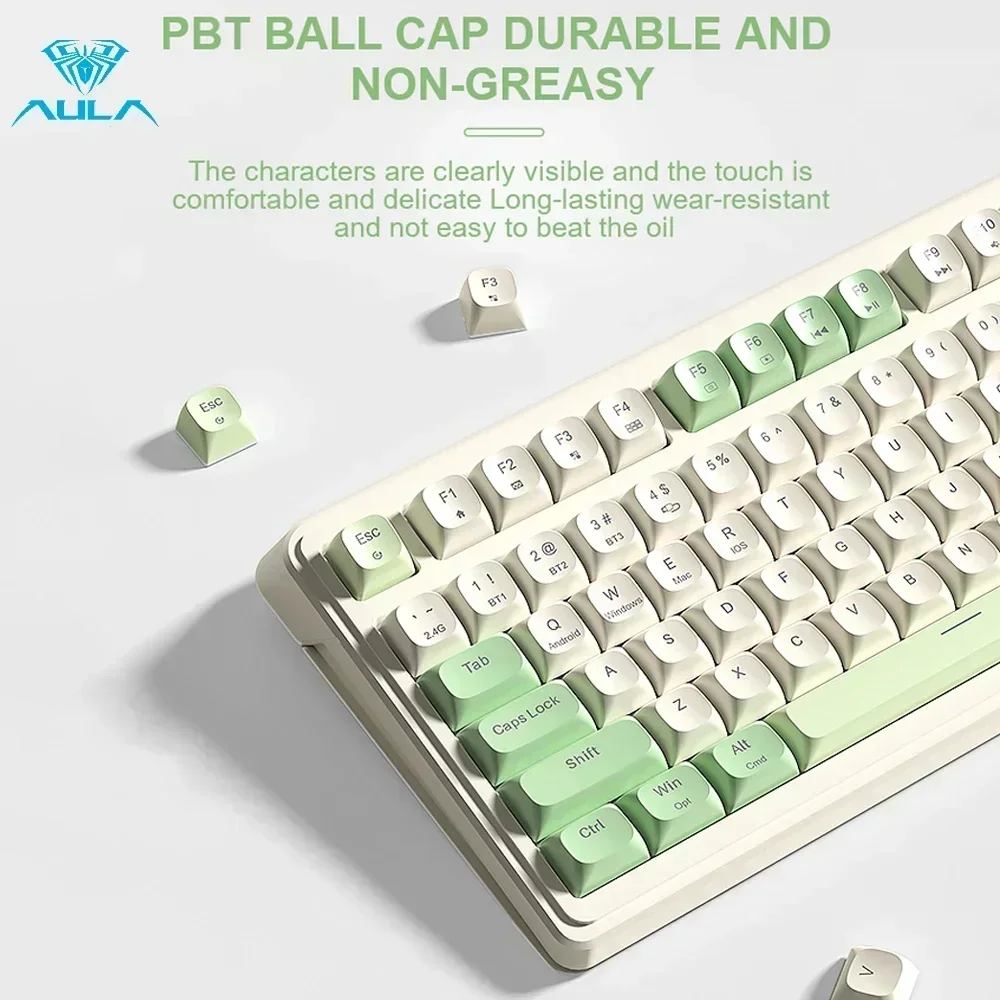 AULA S99 PRO Wireless Gaming M - огляд і ціна Gaming Keyboard No Noise