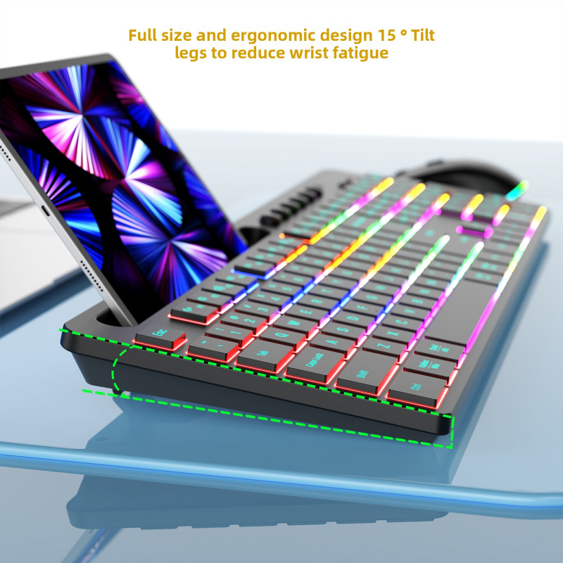 2.4G Wireless Keyboard Mouse S - огляд і ціна Gaming Keyboard Budget