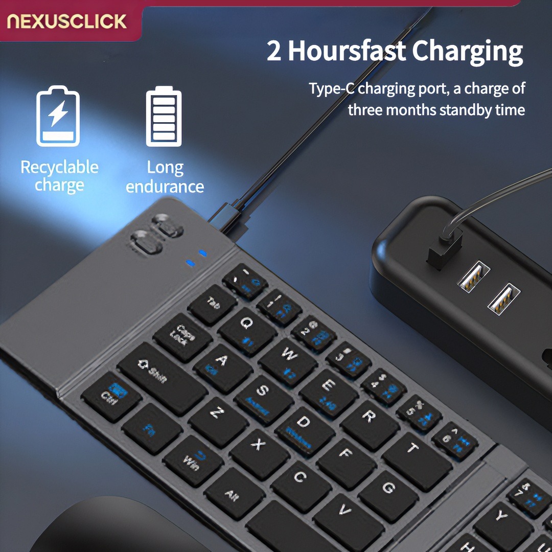 NexusClick New Mini Wireless B - огляд і ціна Gaming Keyboard And Mouse Combo Wireless