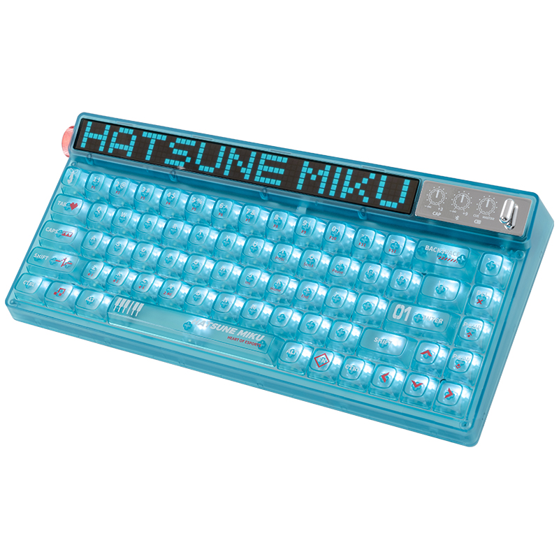 Anime Hatsune Miku Series Mech - огляд і ціна Gaming Keyboard Mechanical Wireless