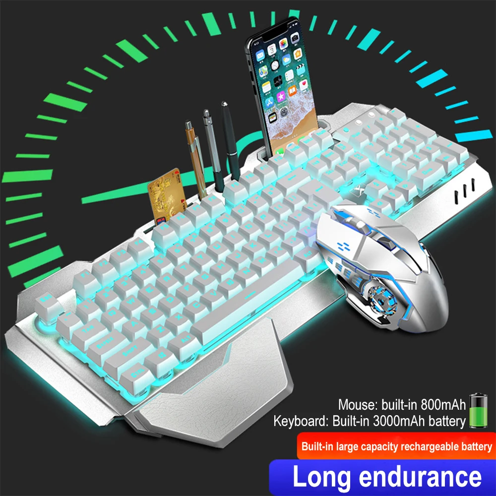 K680 Rechargeable 2.4G wireles - огляд і ціна Gaming Keyboard And Mouse Wireless