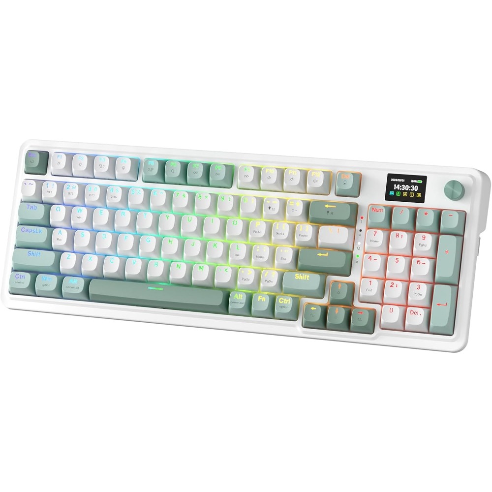 95 Key Wireless Gaming Keyboar - огляд і ціна Gaming Keyboard No Noise