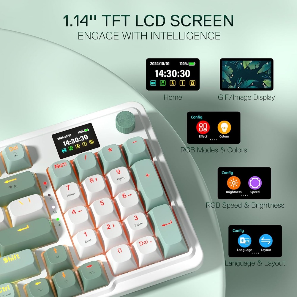 95 Key Wireless Gaming Keyboar - огляд і ціна Gaming Keyboard No Noise