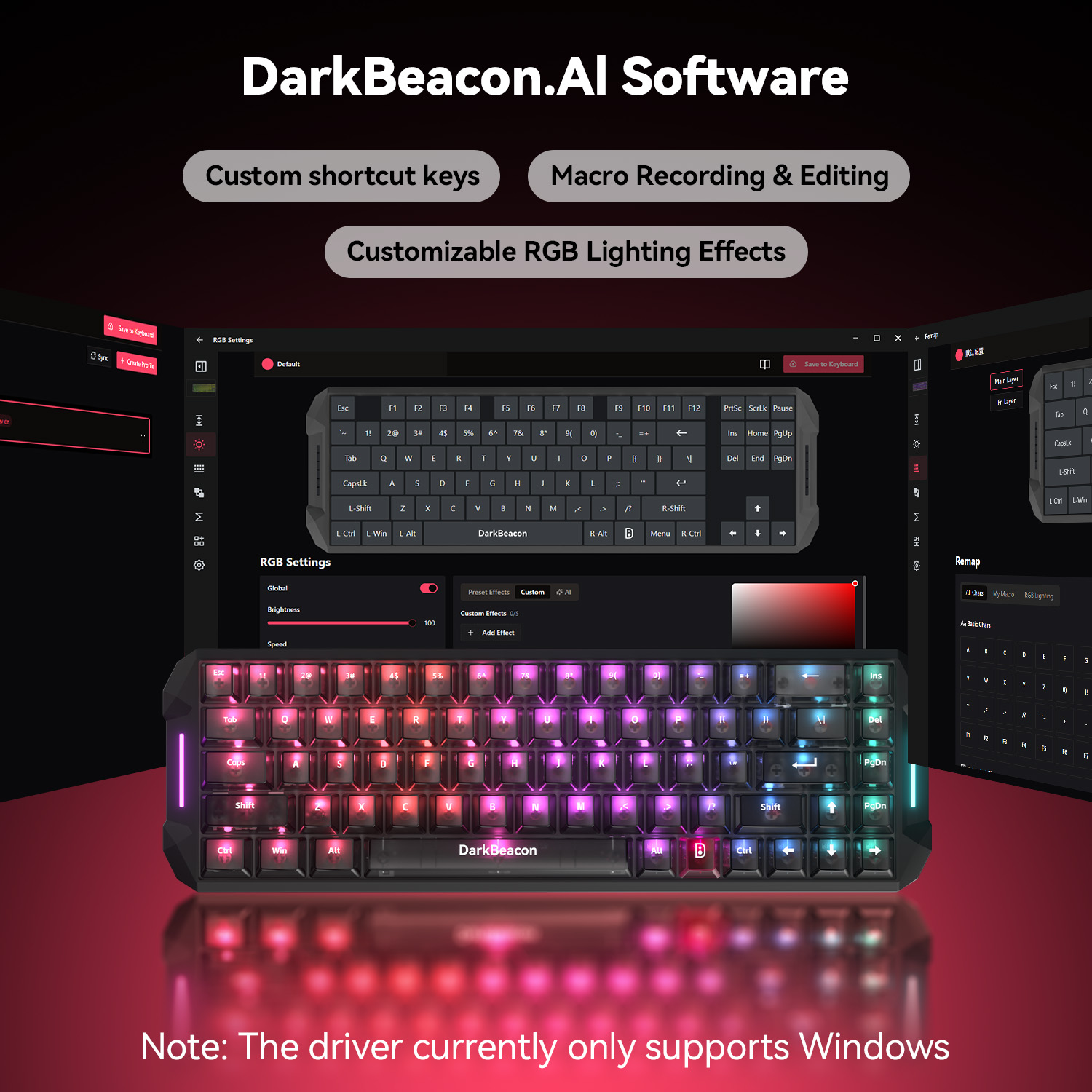 DarkBeacon Blade 68 Wired Sile - огляд і ціна Gaming Keyboard That Is Quiet