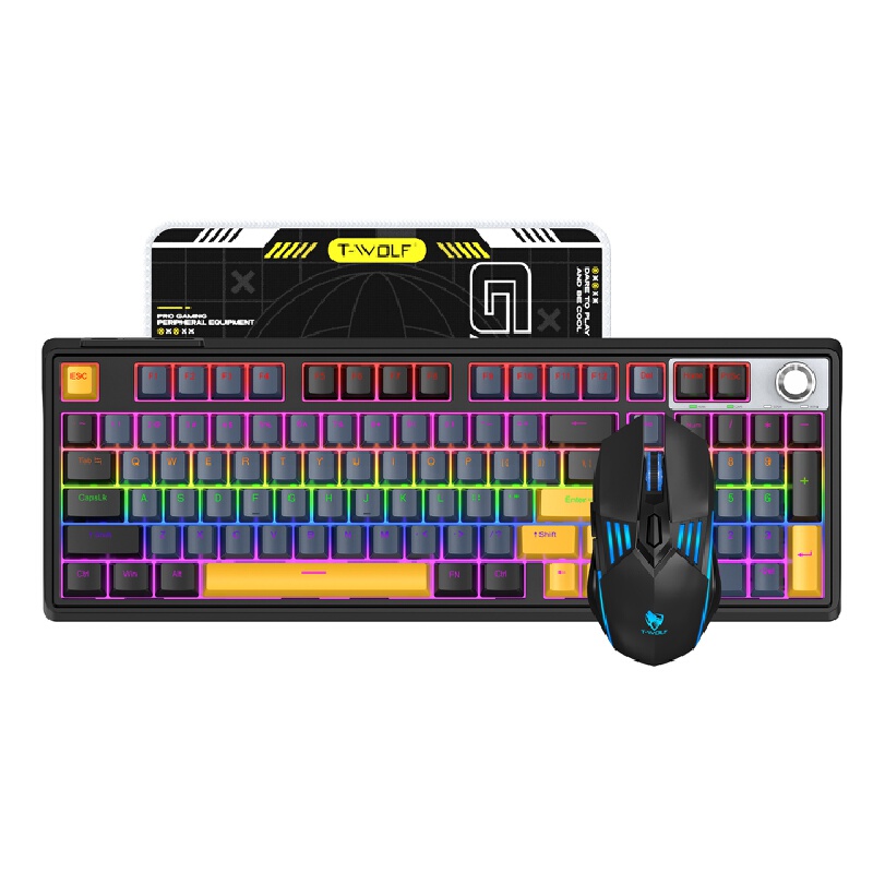 Mechanical Keyboard and Mouse  - огляд і ціна Gaming Keyboard And Mouse Combo Wireless