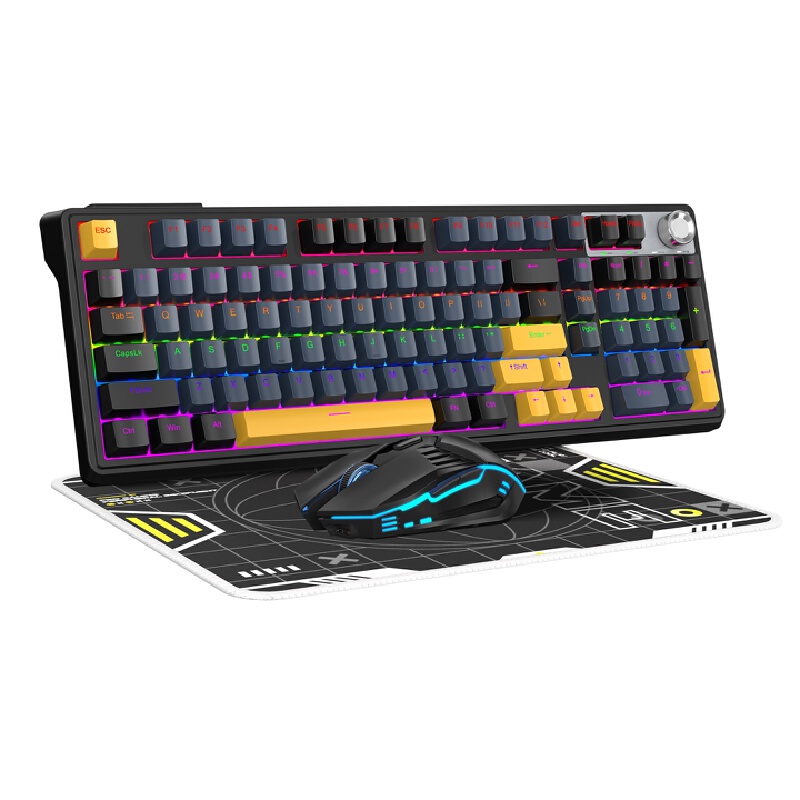 Mechanical Keyboard and Mouse  - огляд і ціна Gaming Keyboard And Mouse Combo Wireless