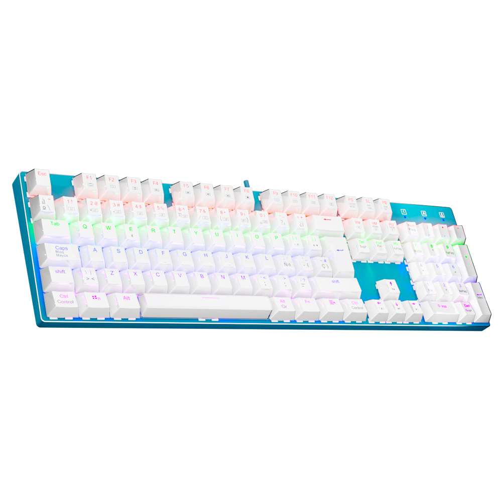 E-YOOSO Z88 Rainbow FALCON USB - огляд і ціна Keyboard Gaming Blue Switch