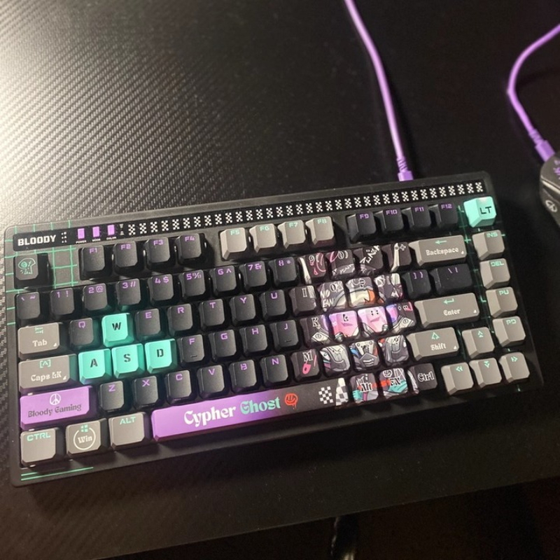 A4Tech AT75 Mechanical Keyboar - огляд і ціна Gaming Keyboard No Noise