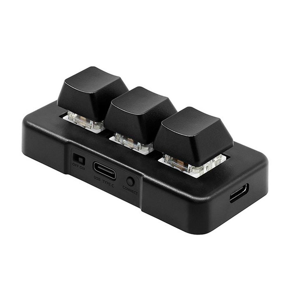 MK321-Pro Small Keyboard 3-key - огляд і ціна Keyboard Gaming Blue Switch