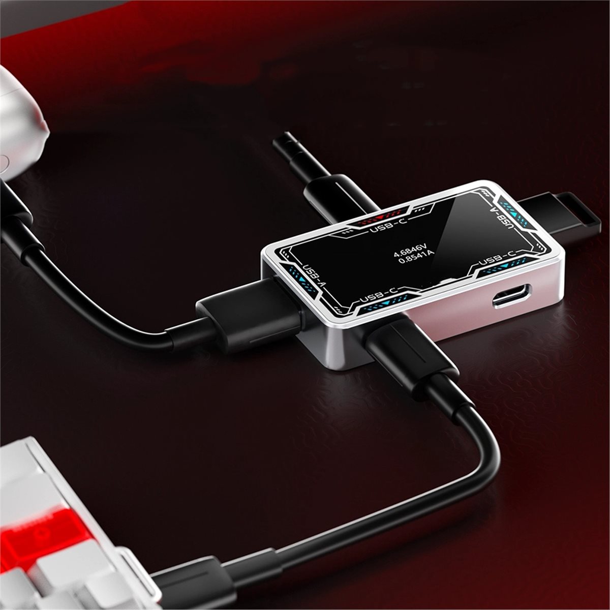 A85P Gaming USB HUB 8K High Sp - огляд і ціна Gaming Keyboard Splitter