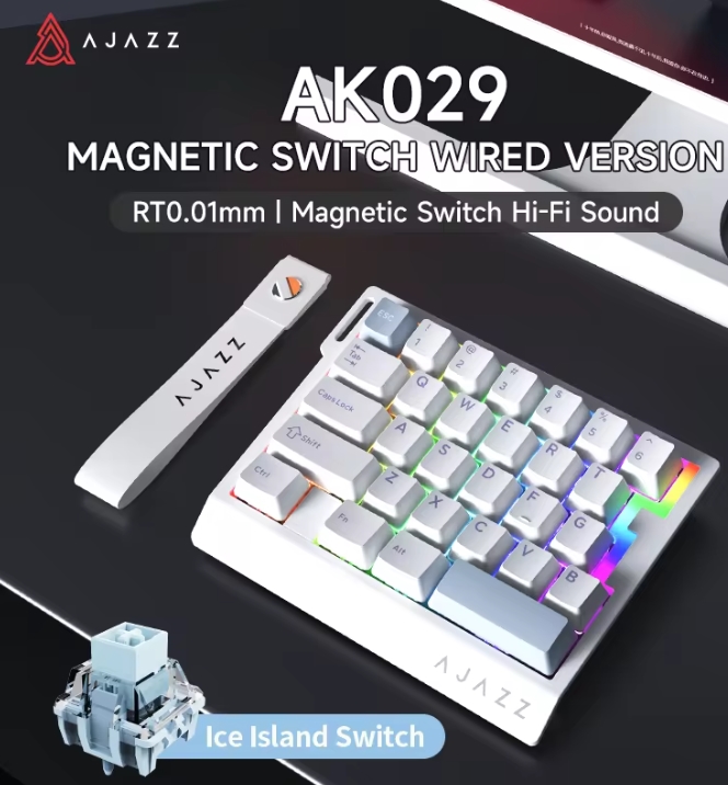 AK029 Wired One-Handed Gaming  - огляд і ціна Gaming Keyboard Mini Mechanical