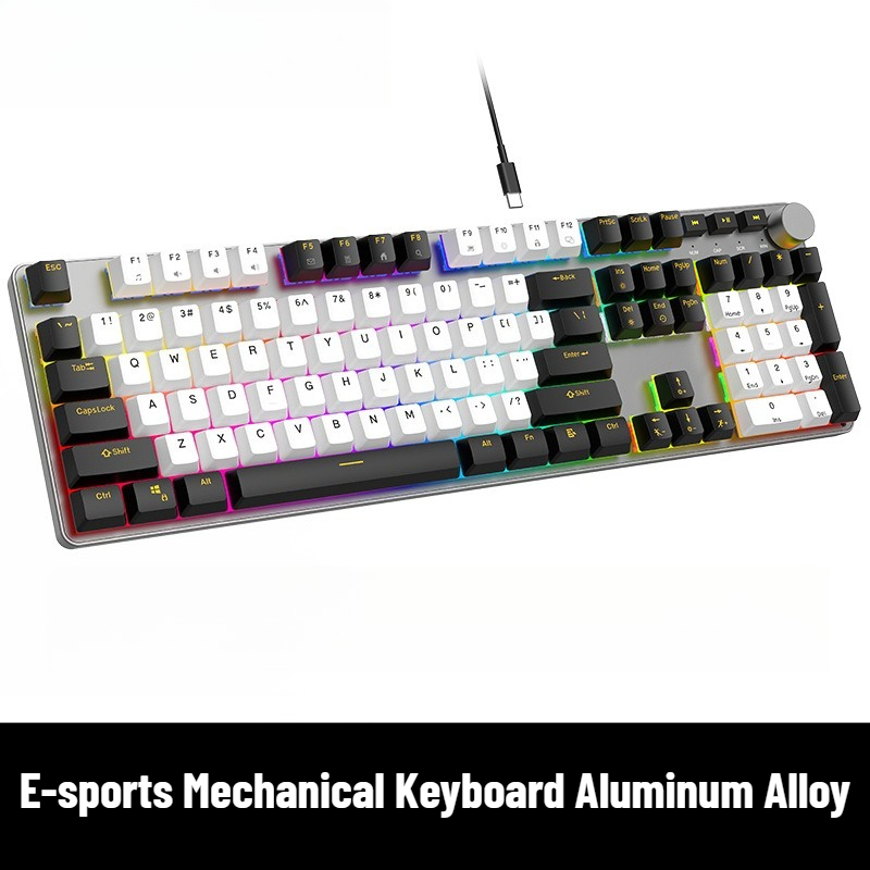 E-sports Mechanical Keyboard A - огляд і ціна Gaming Keyboard No Noise