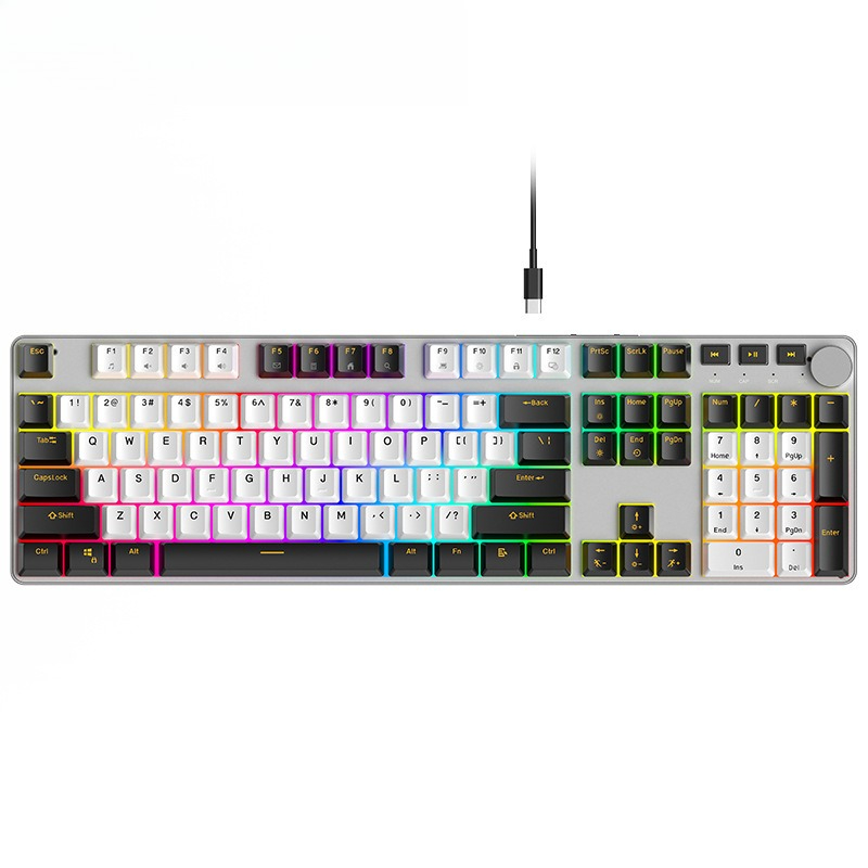 E-sports Mechanical Keyboard A - огляд і ціна Gaming Keyboard No Noise