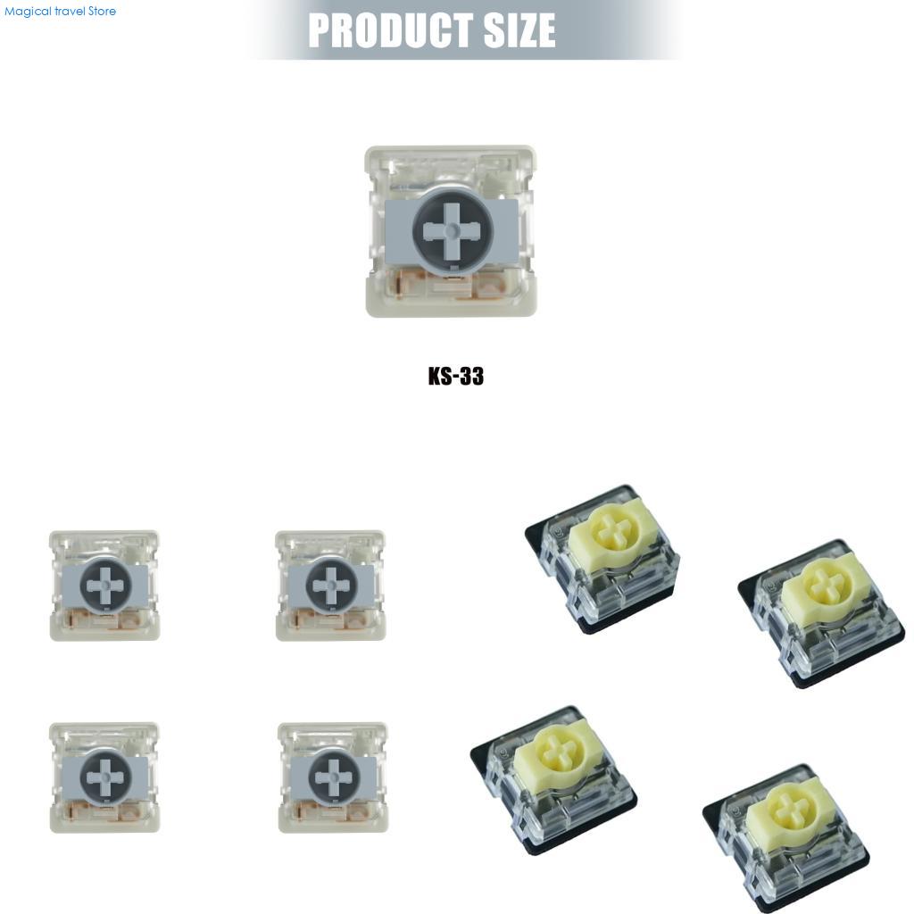 N2UB 4pcs Low Profile Mechanic - огляд і ціна Gaming Keyboard That Is Quiet