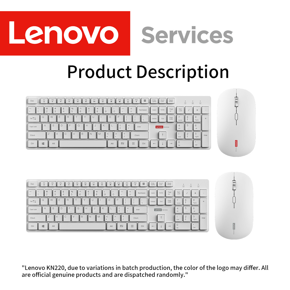 Lenovo KN220 Silent 2.4G Wirel - огляд і ціна Gaming Keyboard And Mouse Wireless