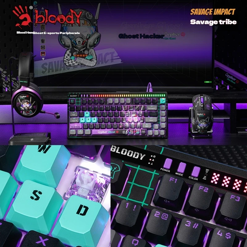 A4Tech Bloody Savage Impact AT - огляд і ціна Gaming Keyboard No Noise