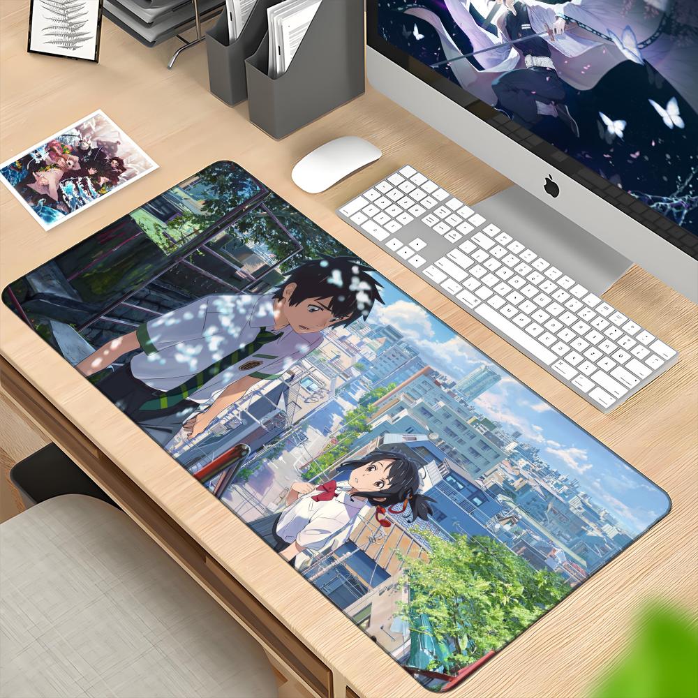 anime Your Name Mouse Pad Desk - огляд і ціна Gaming Keyboard Name