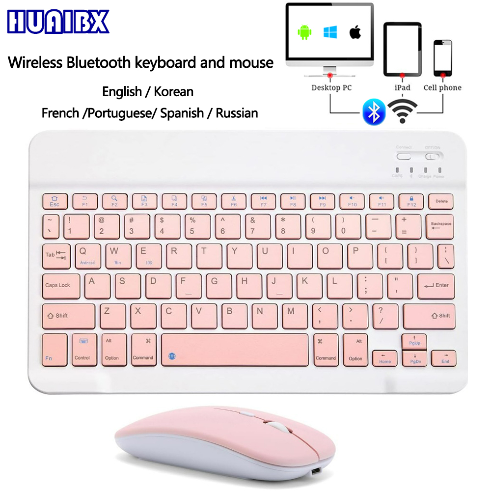 10 lnch Wireless  Bluetooth Mi - огляд і ціна Gaming Keyboard And Mouse Wireless