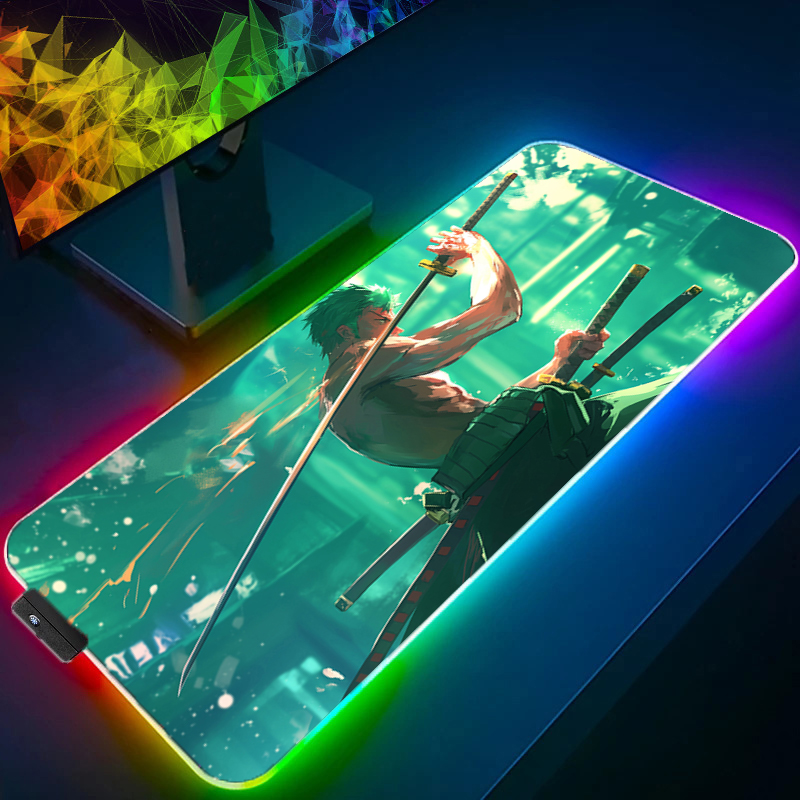 ONE PIECE Zoro Mouse Pad RGB G - огляд і ціна Gaming Keyboard Tactile