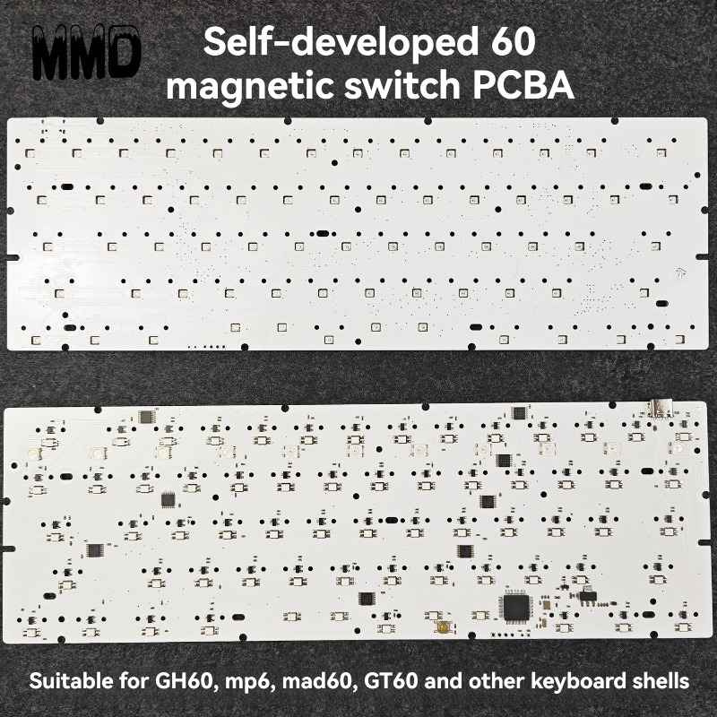 Magnetic Switch Keyboard PCBA  - огляд і ціна Hot Swap Pcb