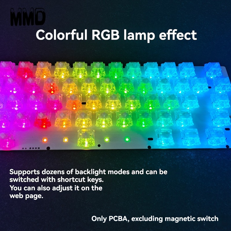 Magnetic Switch Keyboard PCBA  - огляд і ціна Hot Swap Pcb