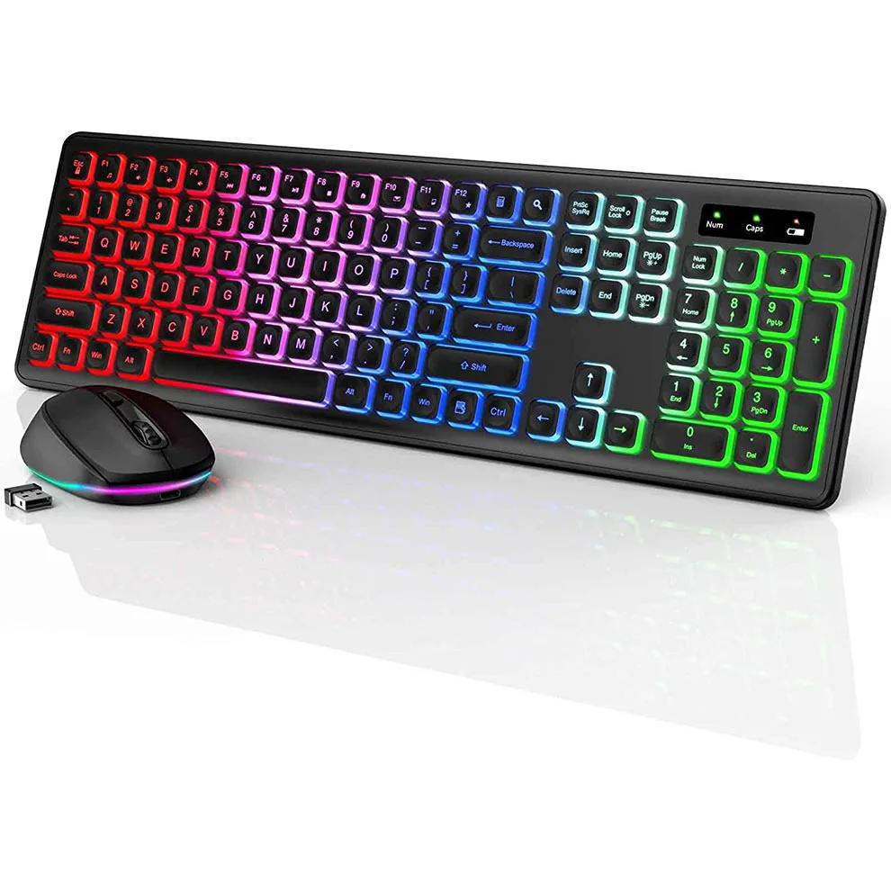 Wireless Keyboard and Mouse Co - огляд і ціна Gaming Keyboard And Mouse Combo Wireless