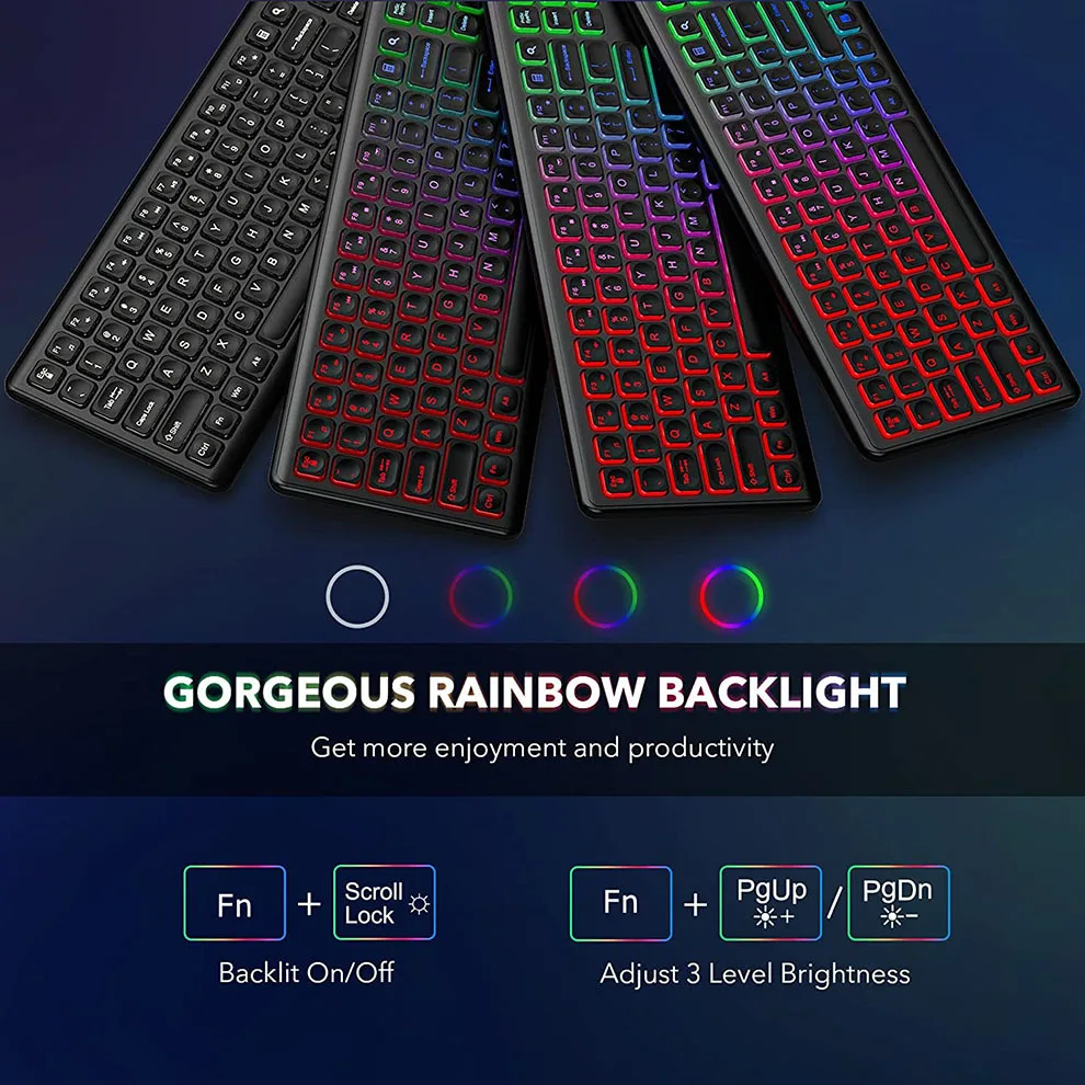 Wireless Keyboard and Mouse Co - огляд і ціна Gaming Keyboard And Mouse Combo Wireless