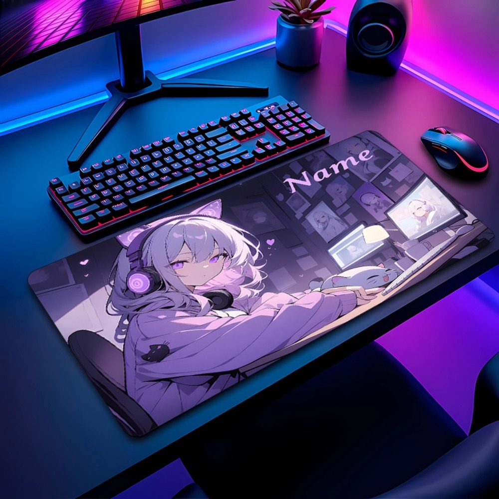 Customizable Name Anime Girl G - огляд і ціна Gaming Keyboard Name