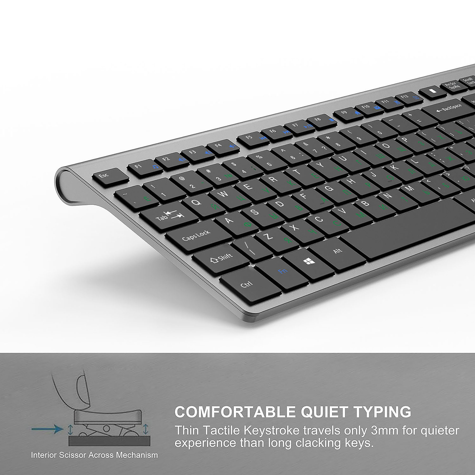 2.4G Rechargeable Wireless Key - огляд і ціна Gaming Keyboard And Mouse Wireless