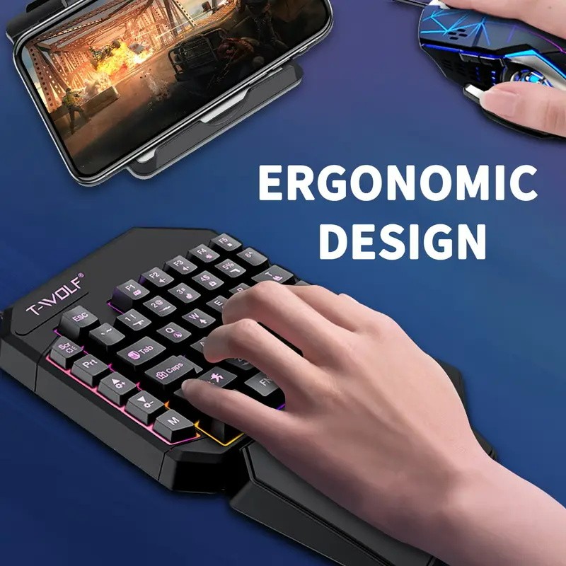 FocusOnPC TF900 2-in-1 Mobile  - огляд і ціна Gaming Keyboard Mini Mechanical