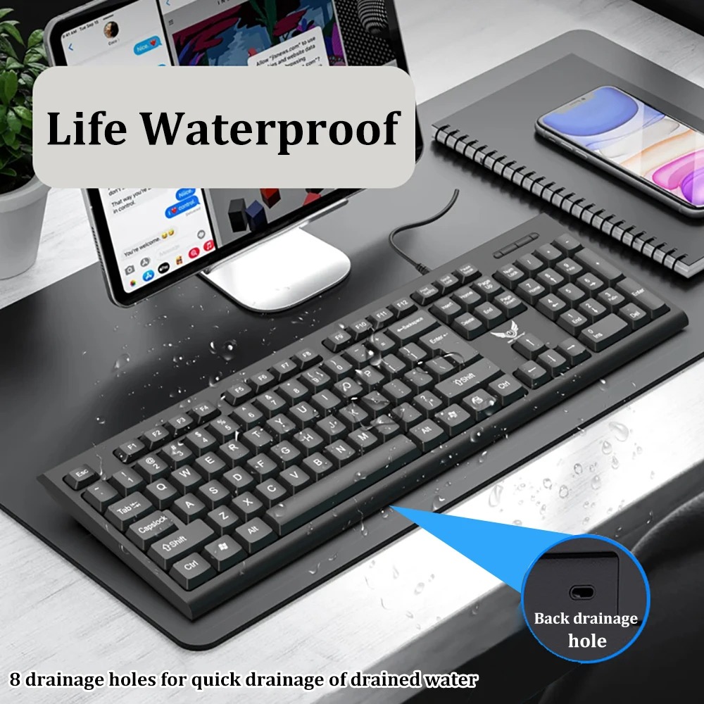 104 Keys USB Wired Keyboard Er - огляд і ціна Gaming Keyboard Budget
