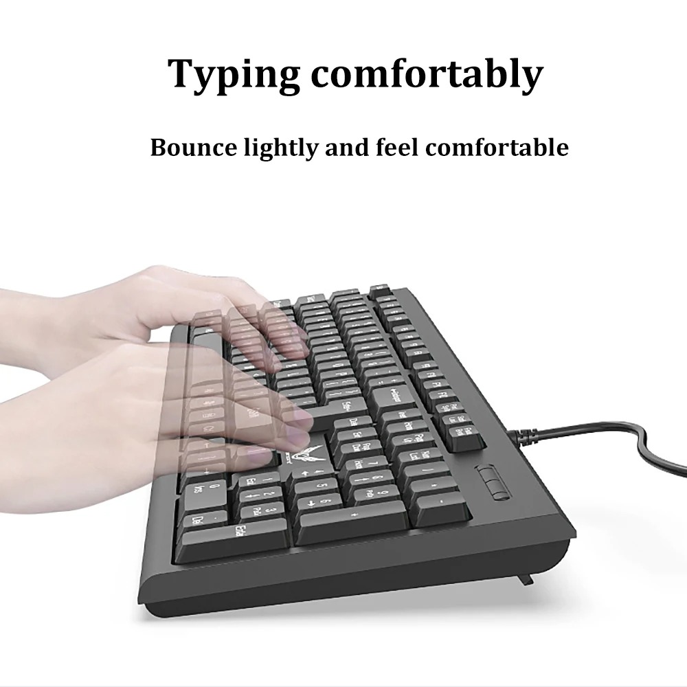 104 Keys USB Wired Keyboard Er - огляд і ціна Gaming Keyboard Budget