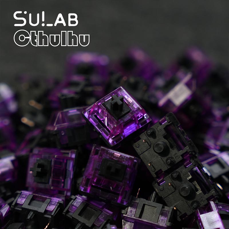 SU LAB Cthulhu Switch Set Ulti - огляд і ціна Gaming Keyboard Mini Mechanical