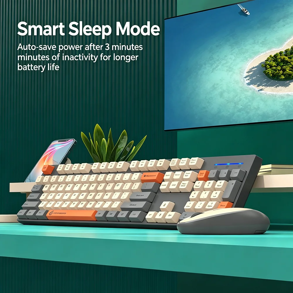 KEBIDUMEI 2.4G Wireless Keyboa - огляд і ціна Gaming Keyboard And Mouse Combo Wireless