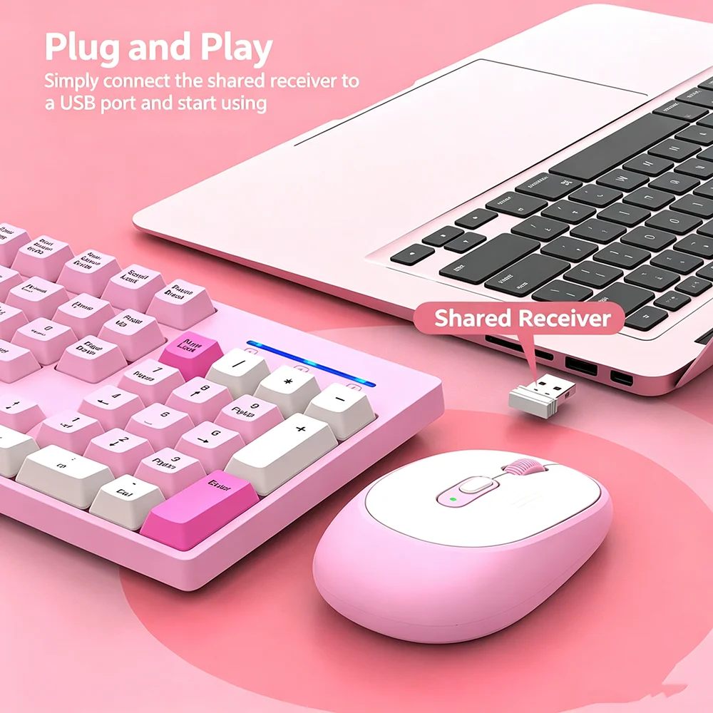 KEBIDUMEI 2.4G Wireless Keyboa - огляд і ціна Gaming Keyboard And Mouse Combo Wireless