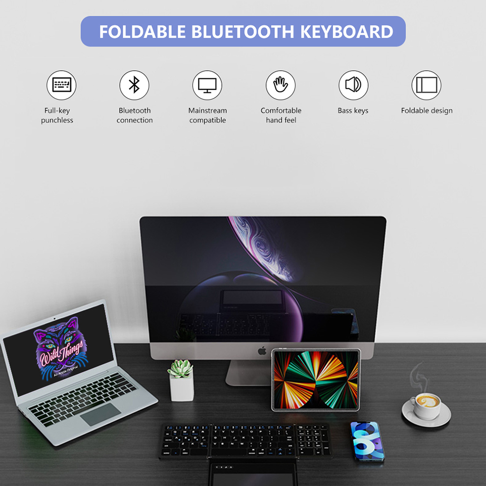 BOW Foladable Bluetooth Keyboa - огляд і ціна Gaming Keyboard Budget