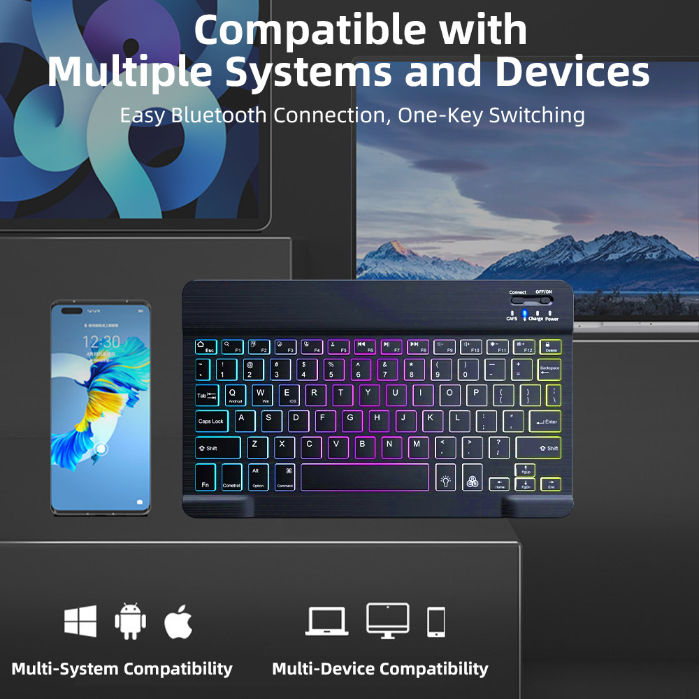 2026 Backlight Bluetooth Keybo - огляд і ціна Gaming Keyboard Mini Mechanical