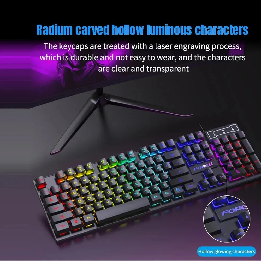 104 Key Backlit Mechanical Key - огляд і ціна Gaming Keyboard Budget
