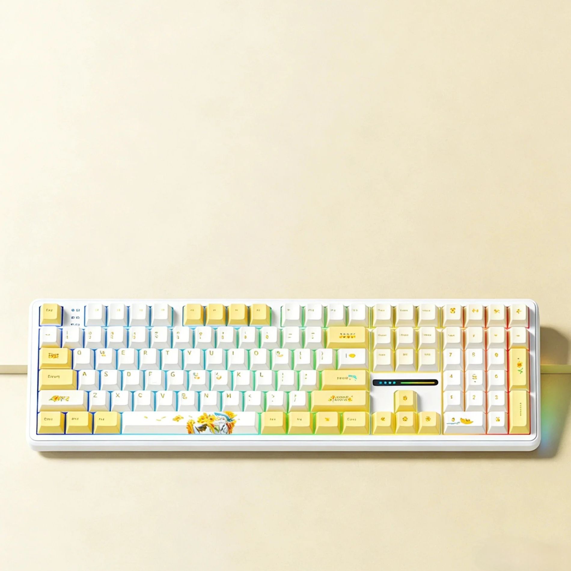 AULA F108 Wireless Keyboard Lo - огляд і ціна Gaming Keyboard No Noise