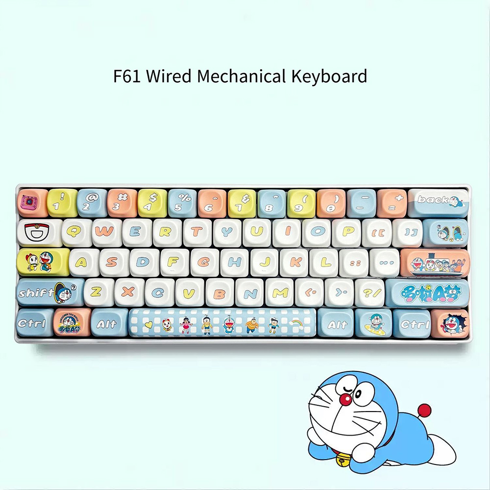 Crayon Shin-Chan 61 Keys Mecha - огляд і ціна Keyboard Gaming Blue Switch