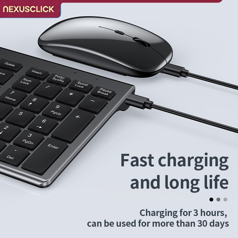 NexusClick Wireless Keyboard M - огляд і ціна Gaming Keyboard That Is Quiet