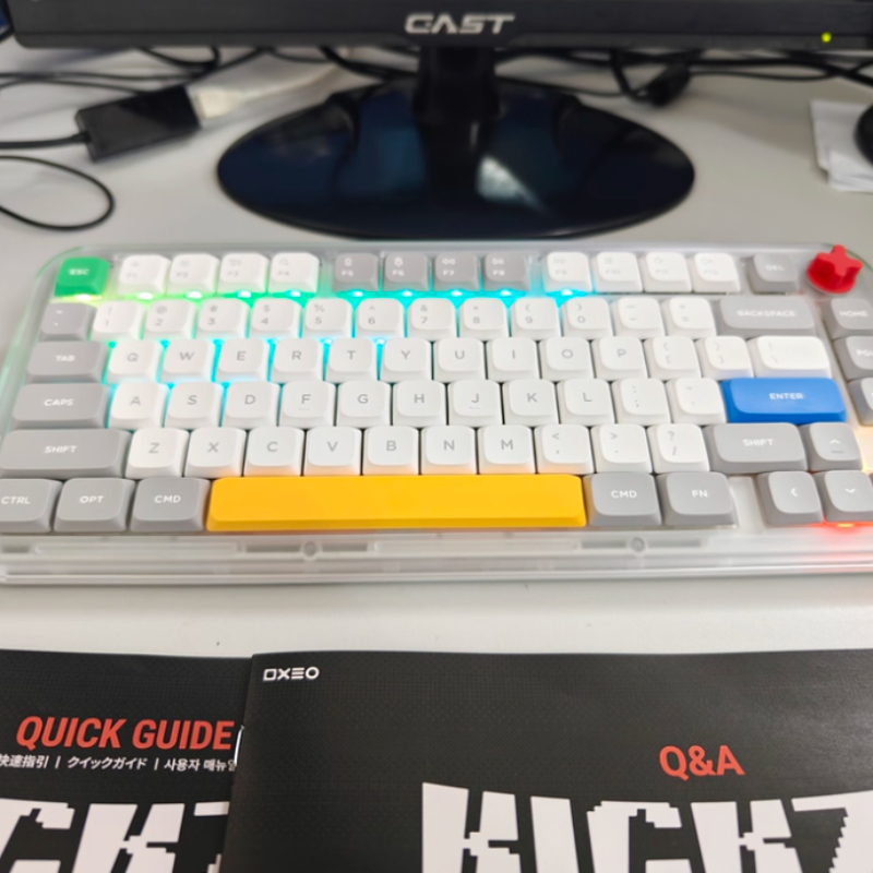 NuPhy Kick75 Keyboard Tri-Mode - огляд і ціна Gaming Keyboard That Is Quiet